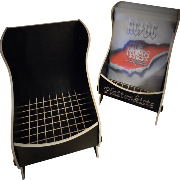 Schallplattenbox "Plattenkiste" ohne Gravur