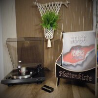 Schallplattenbox "Plattenkiste" ohne Gravur