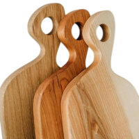 3 Stück Schneidebrett Eiche groß