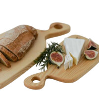 2 Stück Schneidebrett Esche klein