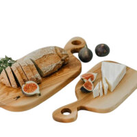 2 Stück Schneidebrett  Esche groß