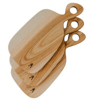 2 Stück Schneidebrett  Esche groß