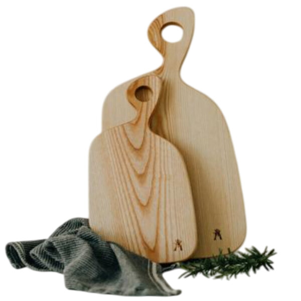 3 Stück Schneidebrett  Esche groß