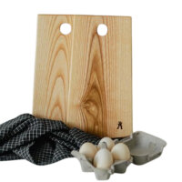 3 Stück Schneidebrett  Esche klein