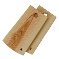 3 Stück Schneidebrett  Esche klein