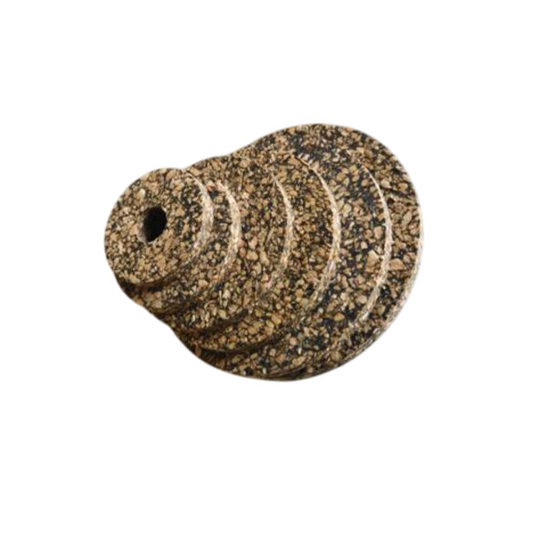 10 Stück Gummikork M6 20 mm x 7 mm x 1 mm