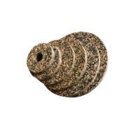 10 Stück Gummikork M8 25 mm x 9 mm x 1 mm