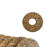 10 Stück Gummikork M12 35 mm x 14 mm x 1 mm