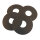 10 Stück NBR M6 20 mm x 7 mm x 1 mm
