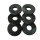 10 Stück NBR M8 25 mm x 9 mm x 1 mm