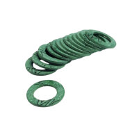 10 Stück Flachdichtung AFM, 1 mm 1 Zoll