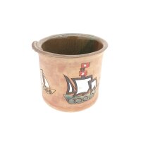 Übertopf bemalt Maritim