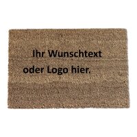 Fußmatte mit deinem Wunschlogo