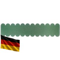 1 Set Dachschindeln Biberschwanz (46 mm + 415 mm lang) grün
