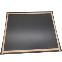 Bierkasten "Flaschenrutsche" Deckel schwarz-braun