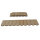 Holzschindeln Biberschwanz  B 32 mm x L 70 mm x 4 mm