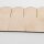 1 Streifen halbe Holzschindelstreifen Biberschwanz  32 mm