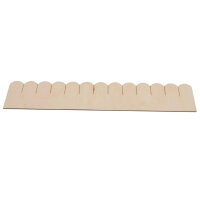 1 Streifen ganze Holzschindelstreifen Biberschwanz 32 mm