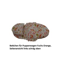 Bettchen für Puppenwagen Fuchs Orange