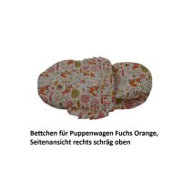 Bettchen für Puppenwagen Fuchs Orange