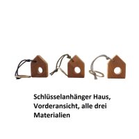 Schlüsselanhänger Haus