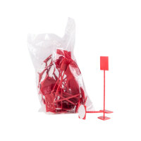 100 Stück Estrichmessstelle  Rot