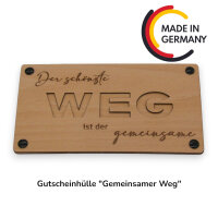Gutscheinhülle Gemeinsamer Weg