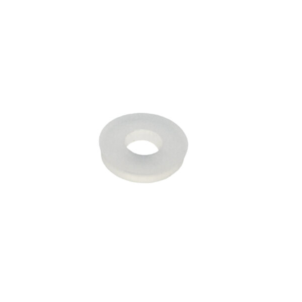 100 Stück Flachdichtung Silikon, 2 mm,  transparent 1/4 Zoll