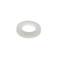 10 Stück Flachdichtung Silikon, 2 mm,  transparent...