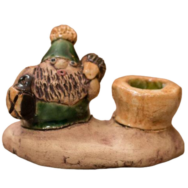 Kerzenhalter "Ilona" grün