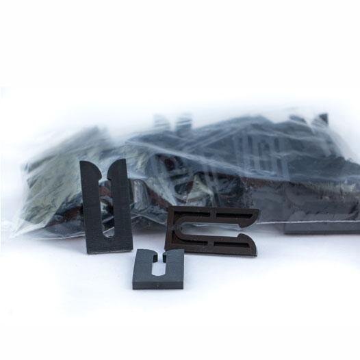 300 Stück 5 mm schwarz