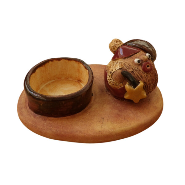 Teelichthalter "Ilona" rot