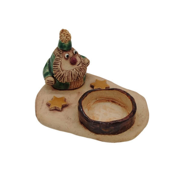 Teelichthalter "Ilona" grün