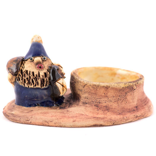 Teelichthalter "Lisa" blau